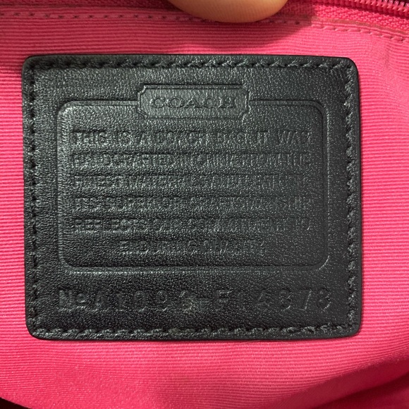 Authentic Coach Purse - Picture 2 of 3